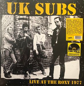 UK SUBS  Live At The Roxy (żółty winyl)
